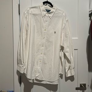 White Ralph Lauren Dress Shirt